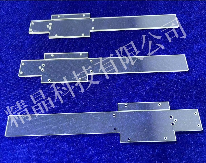 藍(lán)寶石異形打孔窗口片